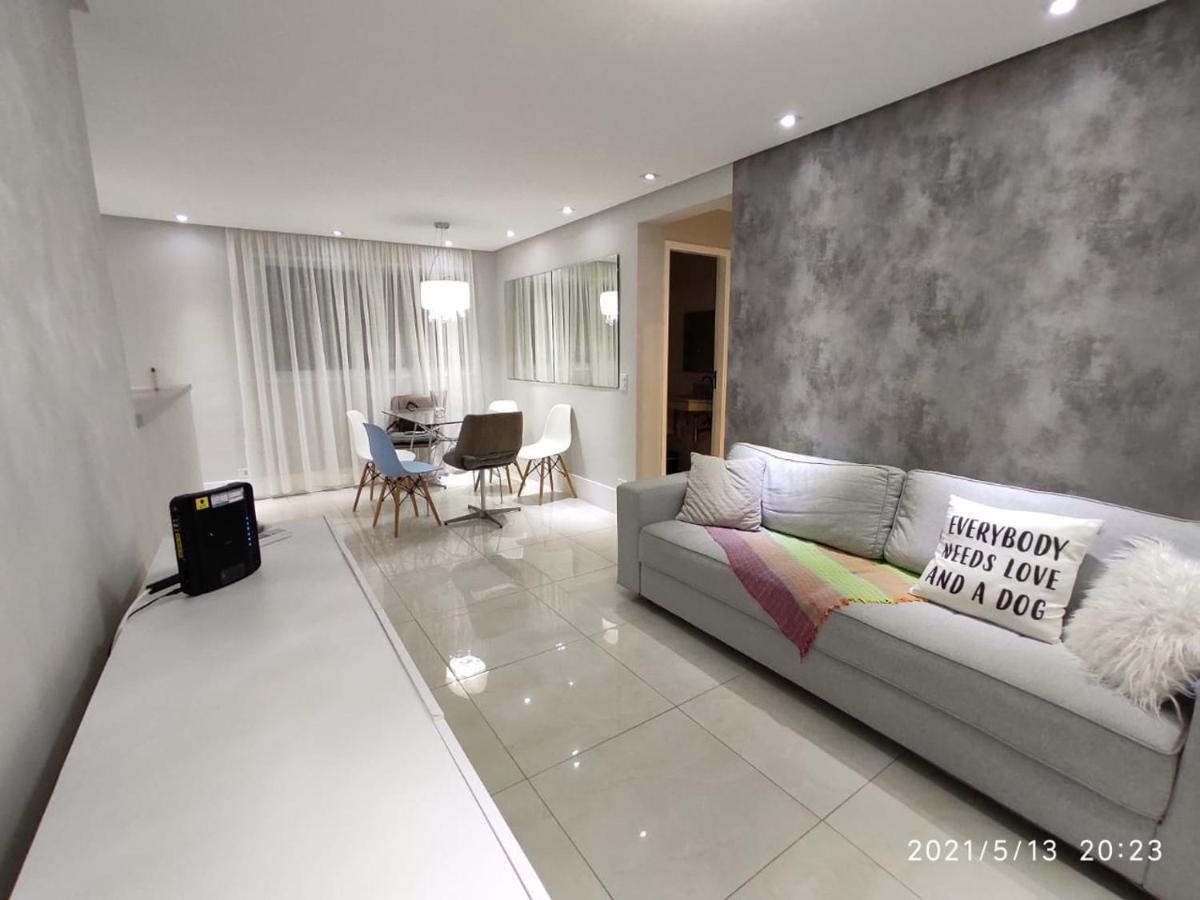 Apartmán Apto Novo, 2 Quartos, Quadra Praia Em Santos. Santos  Exteriér fotografie